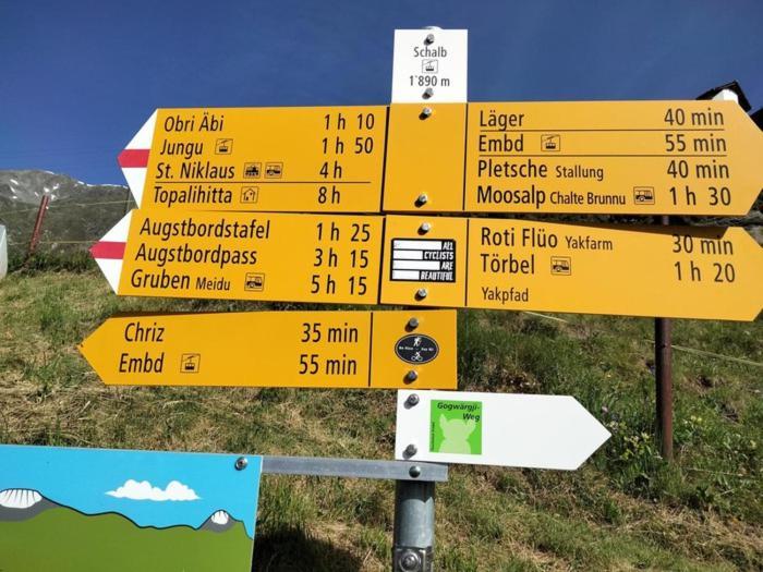 Bergbeiz Morgenrot B&B Embd Eksteriør bilde